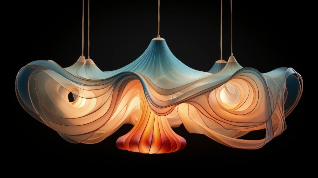 view futuristic lighting lamp design
